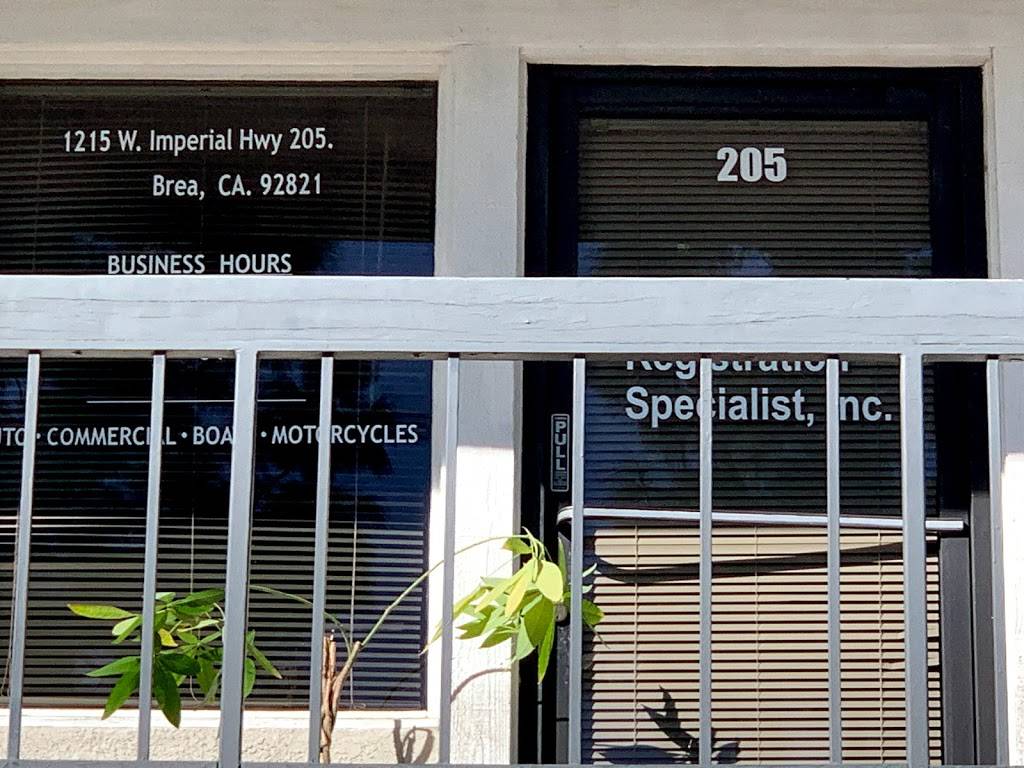 California Registration Specialist Inc. | 1215 W Imperial Hwy #205, Brea, CA 92821, USA | Phone: (562) 606-3195