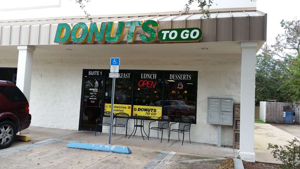 Donuts To Go | 502 N Spring Garden Ave, DeLand, FL 32720, USA | Phone: (386) 469-9051