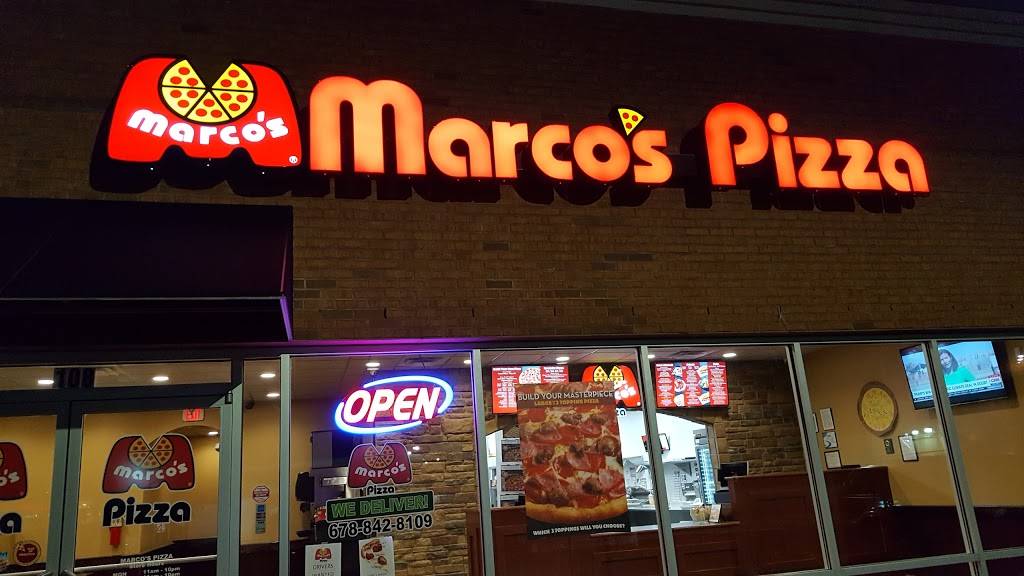 Marcos Pizza | 4855 Floyd Rd SW Suite 108, Mableton, GA 30126, USA | Phone: (678) 842-8109