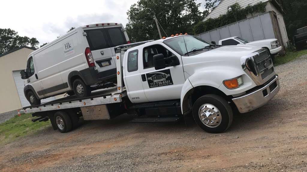 Rebound Towing & Recovery, LLC | 7496 Hillside Dr, Spring Grove, PA 17362, USA | Phone: (717) 739-8331