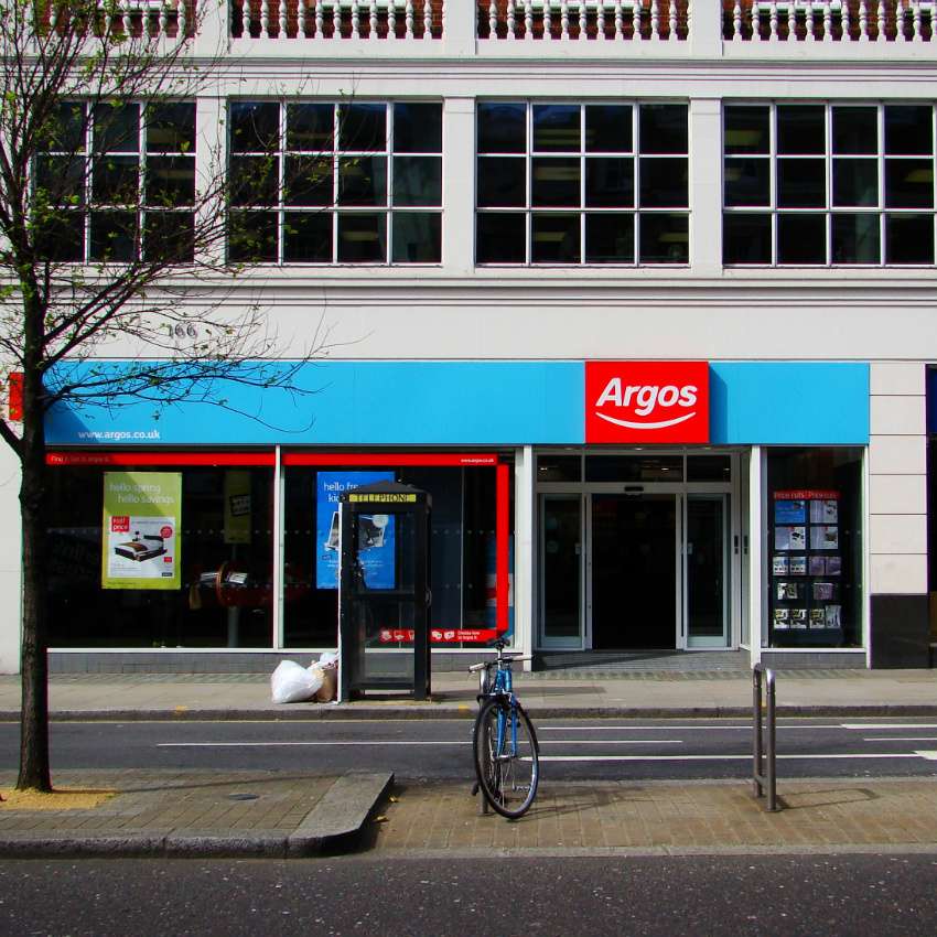 Argos Kensington | 166 Kensington High St, Kensington, London W8 7RG, UK | Phone: 0345 165 7024