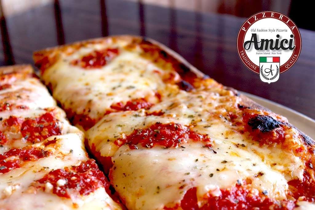 Amici Brick Oven Pizza | 6309 Amboy Rd, Staten Island, NY 10309, USA | Phone: (718) 356-6060