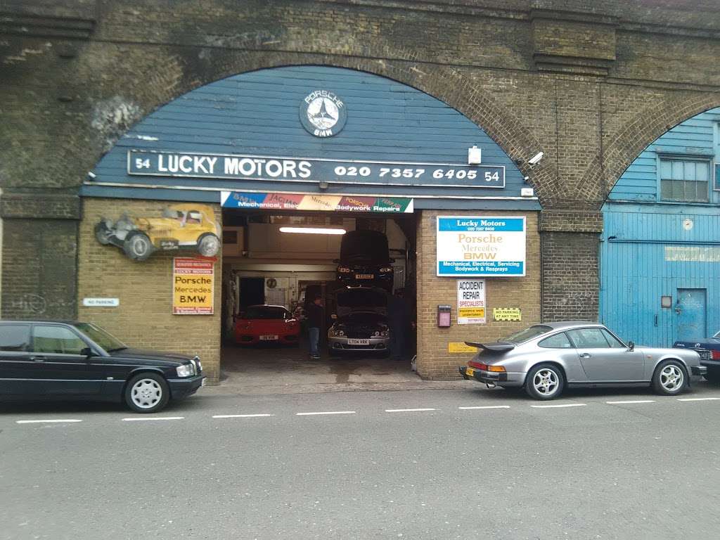 Lucky Motors | 54 Druid St, London SE1 2EZ, UK | Phone: 020 7357 6405