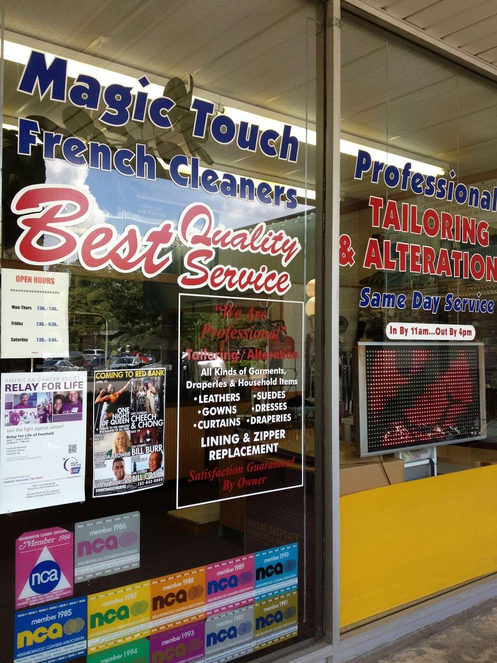 Magic Touch French Cleaners | 700 Tennent Rd, Englishtown, NJ 07726, USA | Phone: (732) 536-2222