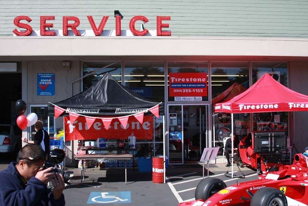 Sanford Firestone | 705 Hickey Blvd, Pacifica, CA 94044, USA | Phone: (650) 355-1155