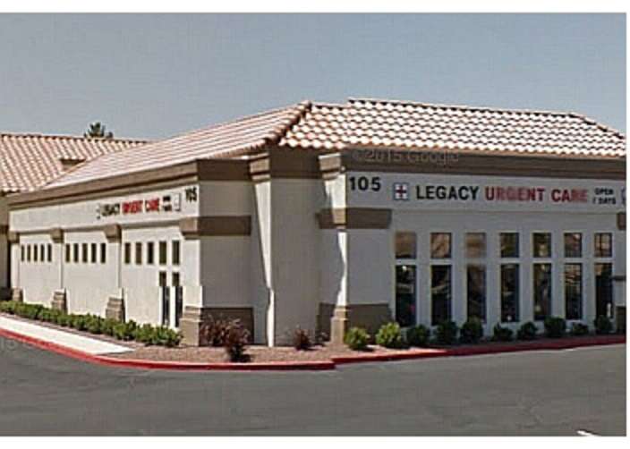Legacy Urgent Care | 105 N Pecos Rd Suite 111, Henderson, NV 89074, USA | Phone: (702) 263-4555