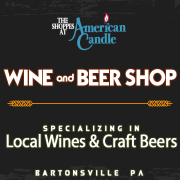 Wine and Beer Shop at American Candle | The Shoppes at American Candle, 3414 PA-611, Bartonsville, PA 18321, USA | Phone: (570) 629-3388