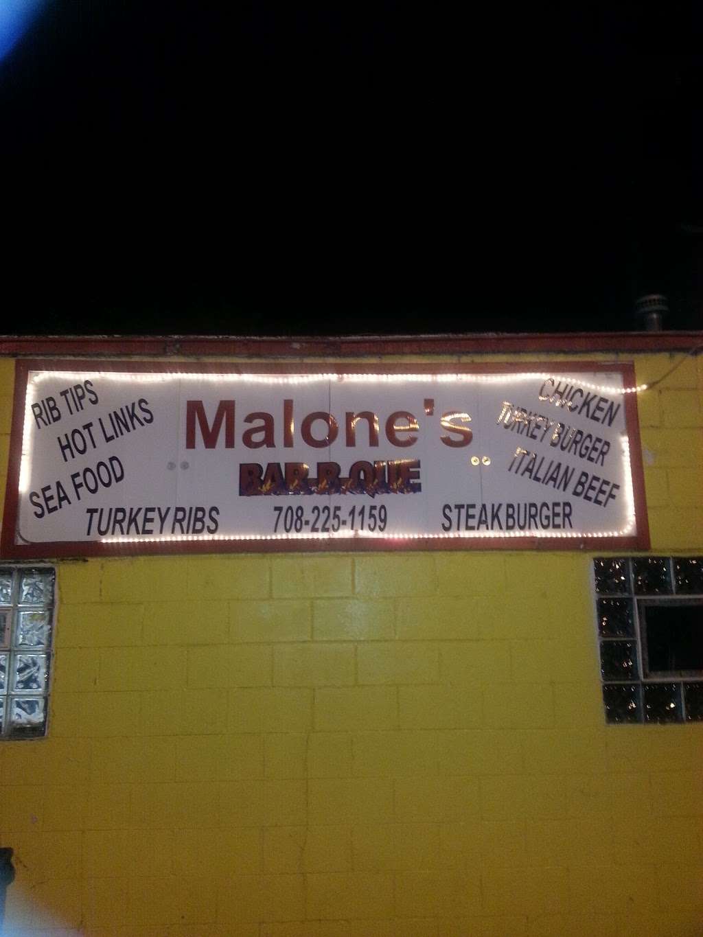 Malones Bar-B-Q | 295 E 147th St #1929, Harvey, IL 60426, USA