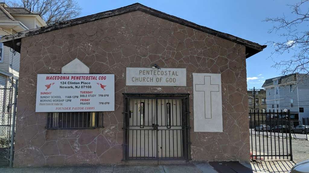 Macedonia Pentecostal COG Church Of God | 124 Clinton Pl, Newark, NJ 07108
