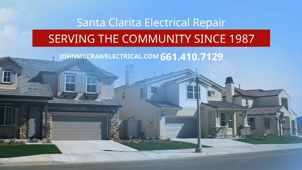 John K. McCraw Electrical | 16654 Soledad Canyon Rd #303, Canyon Country, CA 91387 | Phone: (661) 410-7129