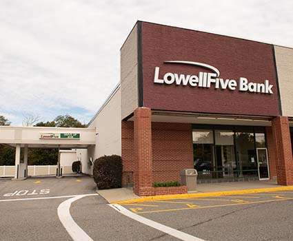 Lowell Five Bank | 700 Boston Rd, Billerica, MA 01821, USA | Phone: (978) 452-1300