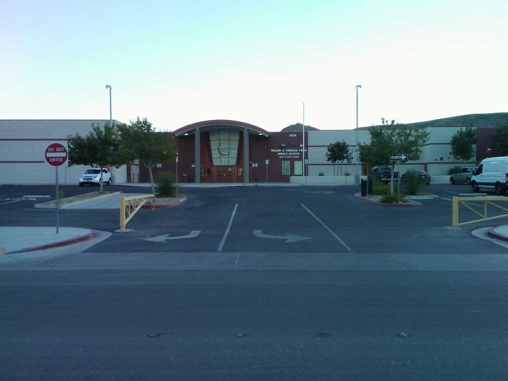 Wilbur & Theresa Faiss Middle School | 9525 W Maule Ave, Las Vegas, NV 89148, USA | Phone: (702) 799-6850