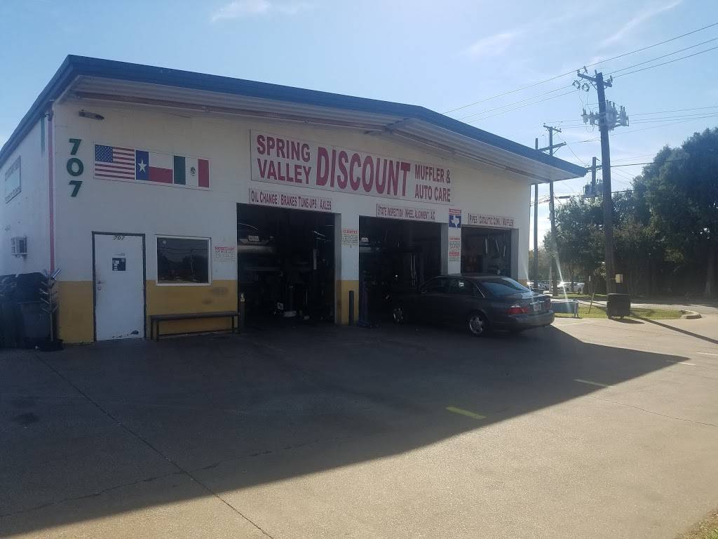 Spring Valley Muffler | 707 W Spring Valley Rd, Richardson, TX 75080, USA | Phone: (972) 234-4944