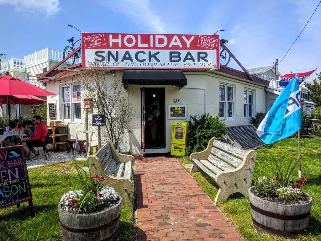 Holiday Snack Bar | 401 Centre St, Beach Haven, NJ 08008, USA | Phone: (609) 492-4544