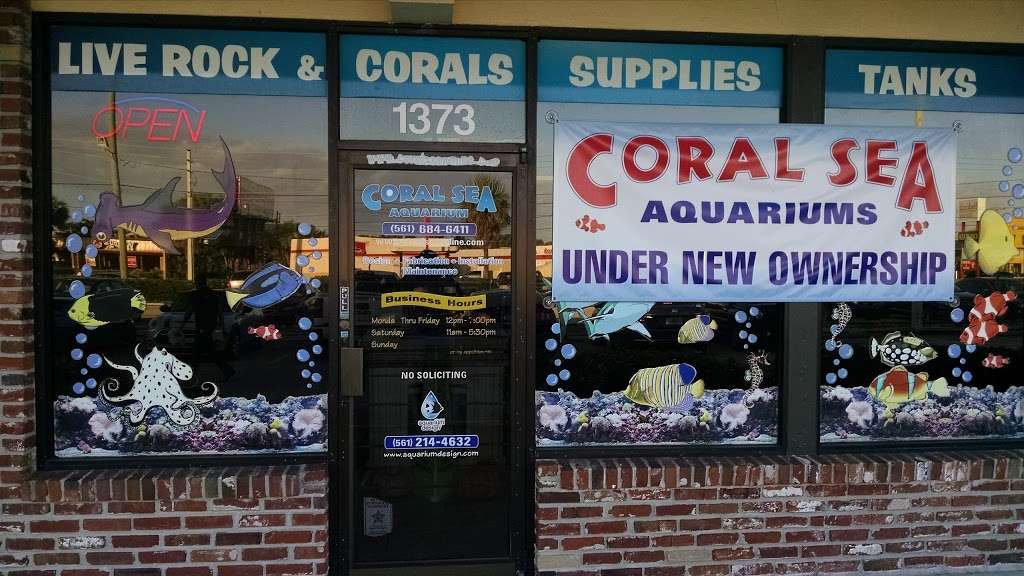 Coral Sea Aquariums | 1373 N Military Trl, West Palm Beach, FL 33409, USA | Phone: (561) 684-6411