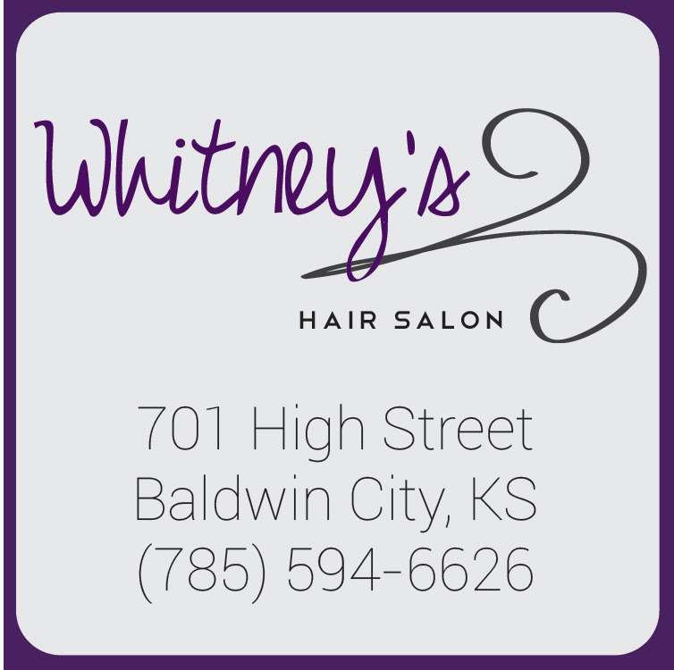 Whitneys Hair Salon | 701 High St, Baldwin City, KS 66006, USA | Phone: (785) 594-6626