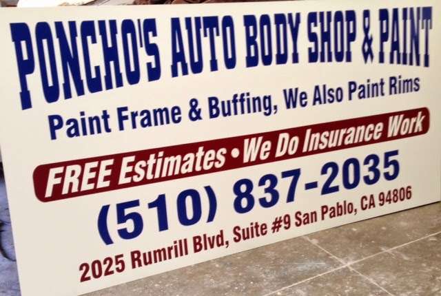 Ponchos Auto body shop | 487 W 10th St, Pittsburg, CA 94565, USA | Phone: (510) 837-2035