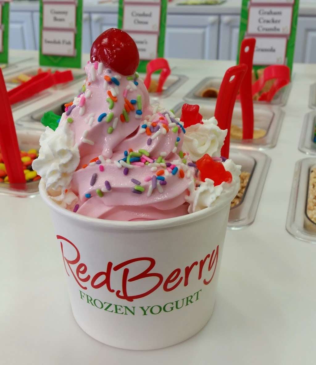 RedBerry Frozen Yogurt and Smoothie Bar | 200 Campus Town Circle, Ewing Township, NJ 08618, USA | Phone: (609) 883-0043