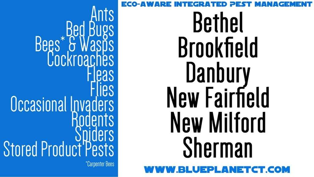 Blue Planet Pest Management | 13 Donna Dr, New Fairfield, CT 06812, USA | Phone: (203) 546-8607