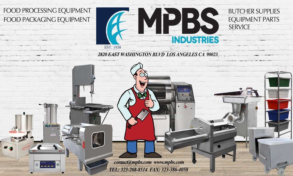 MPBS Industries | 2820 E Washington Blvd, Los Angeles, CA 90023, USA | Phone: (800) 421-6265