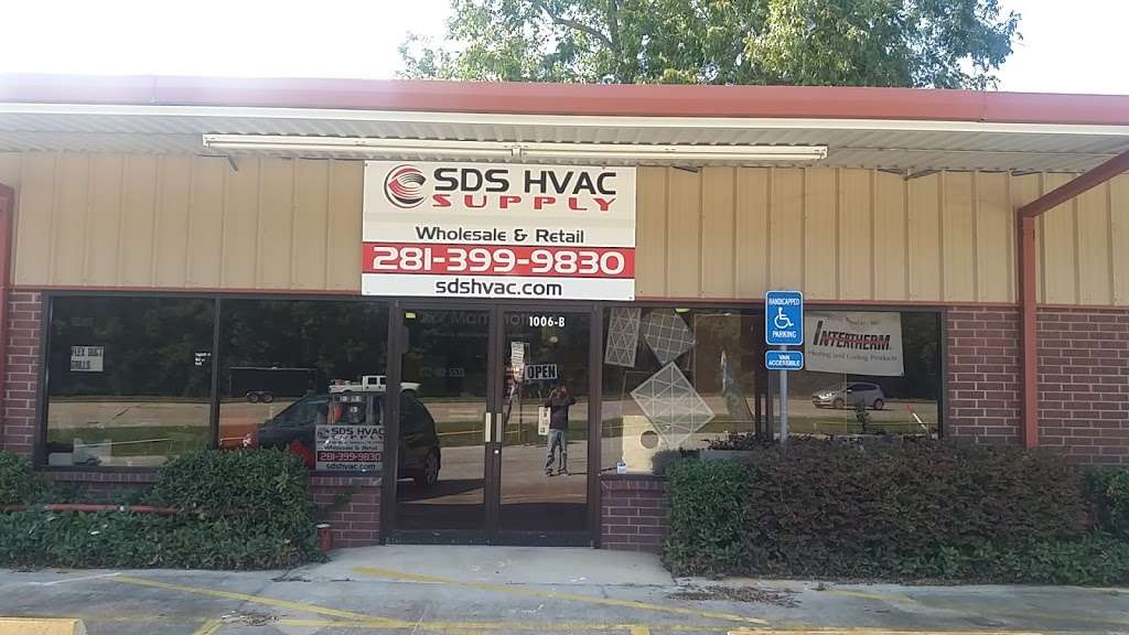 SDS HVAC Supply | 1006-B S Washington Ave, Cleveland, TX 77327, USA | Phone: (832) 480-5533