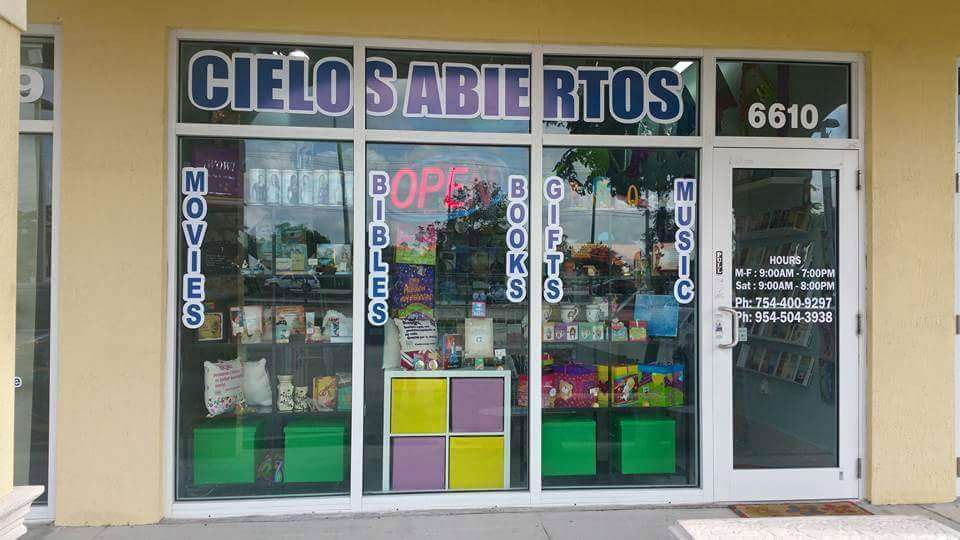 Los Cielos Abiertos Christian Bookstore (Libreria Cristiana) | 6610 Stirling Rd, Hollywood, FL 33024, USA | Phone: (954) 504-3938