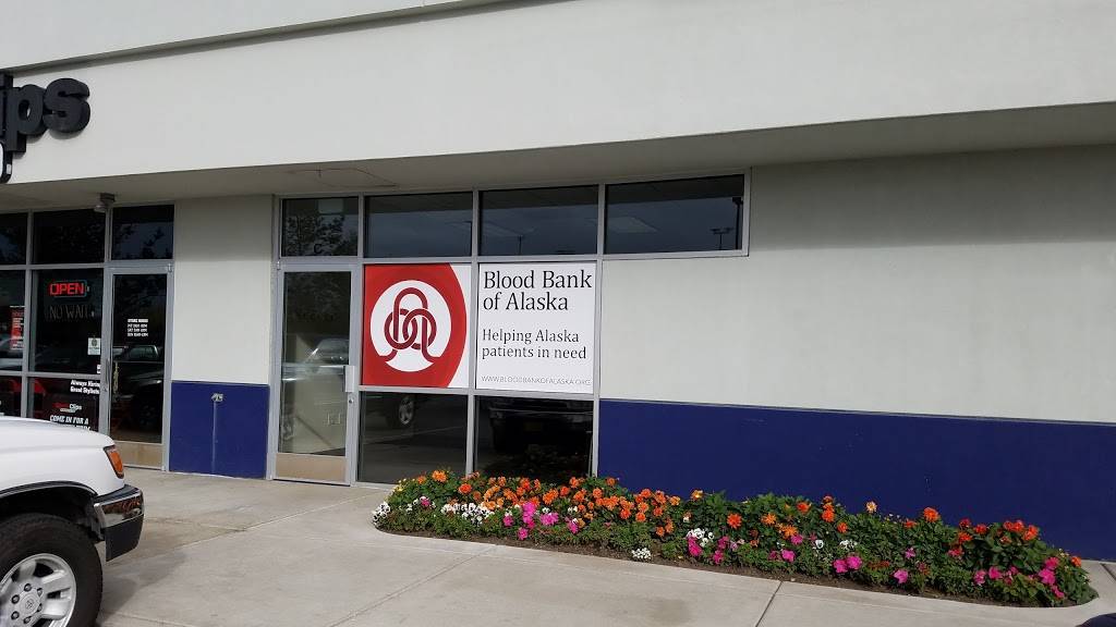 Blood Bank of Alaska | 8920 Old Seward Hwy suite c, Anchorage, AK 99515, USA | Phone: (907) 222-5630