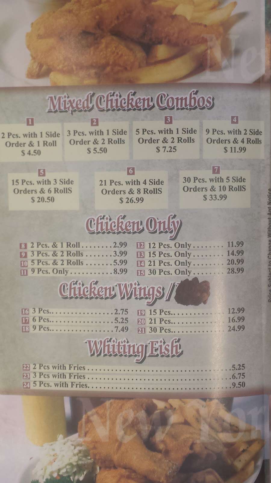 Crown Chicken & Grill - | 744 E Commerce St, Bridgeton, NJ 08302, USA | Phone: (856) 319-4288