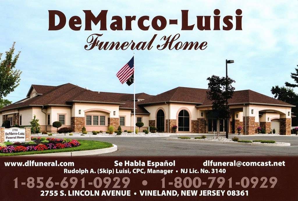 DeMarco-Luisi Funeral Home | 2755 S Lincoln Ave, Vineland, NJ 08361, USA | Phone: (856) 691-0929