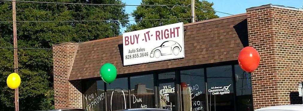 Buy It Right Auto Sales #1,INC - Used Cars Hickory NC | 840 1st Ave SW, Hickory, NC 28602, USA | Phone: (828) 855-3646