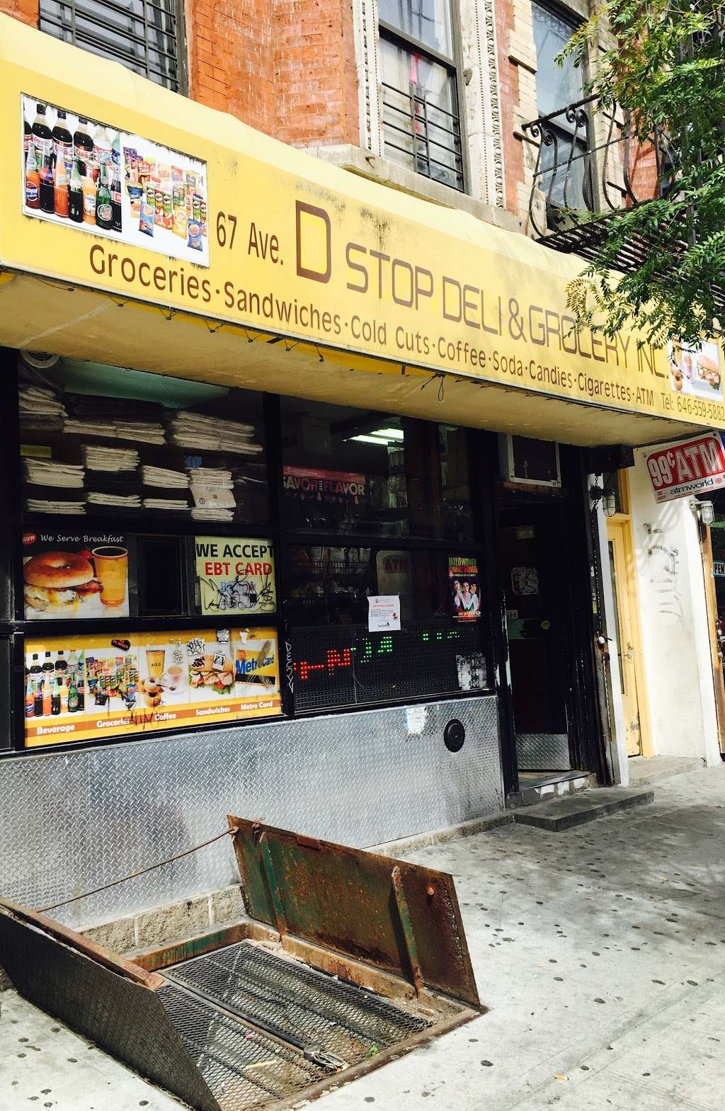 D Stop Deli & Grocery | 67 Avenue D, New York, NY 10009, USA | Phone: (646) 559-5882