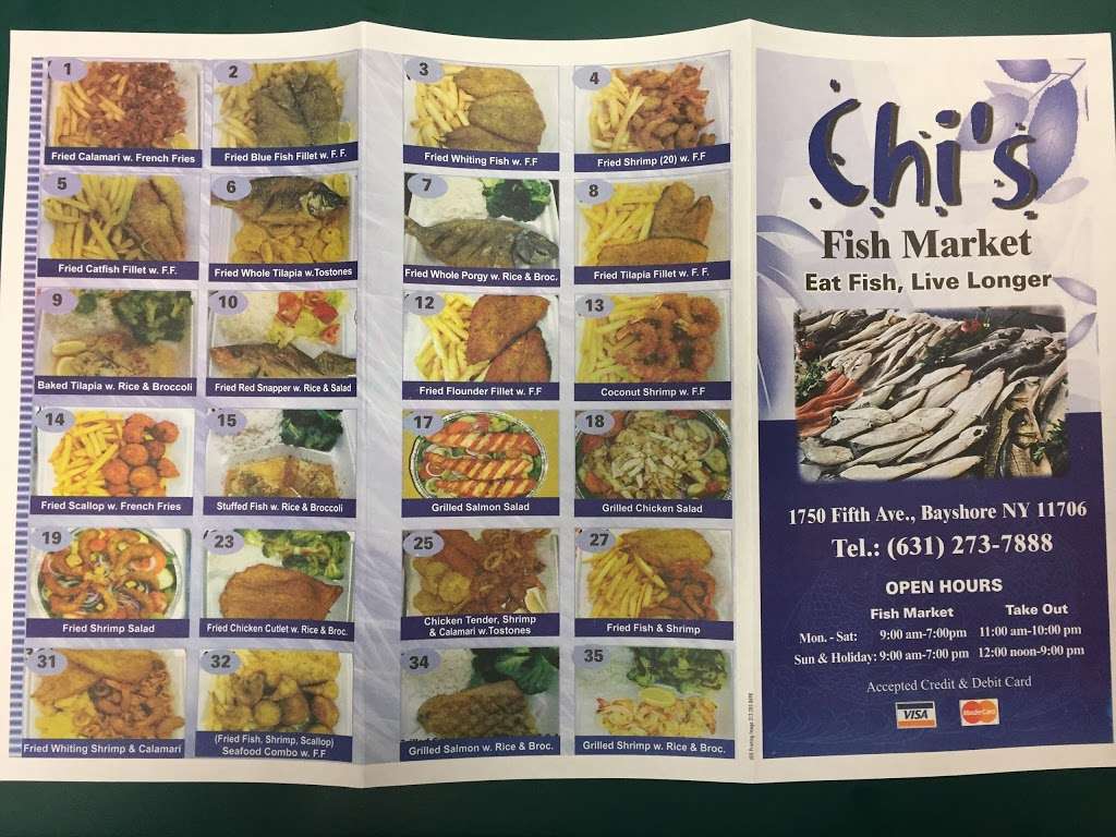 Chi Fish Market | 1750 5th Ave #4, Bay Shore, NY 11706, USA | Phone: (631) 273-7888