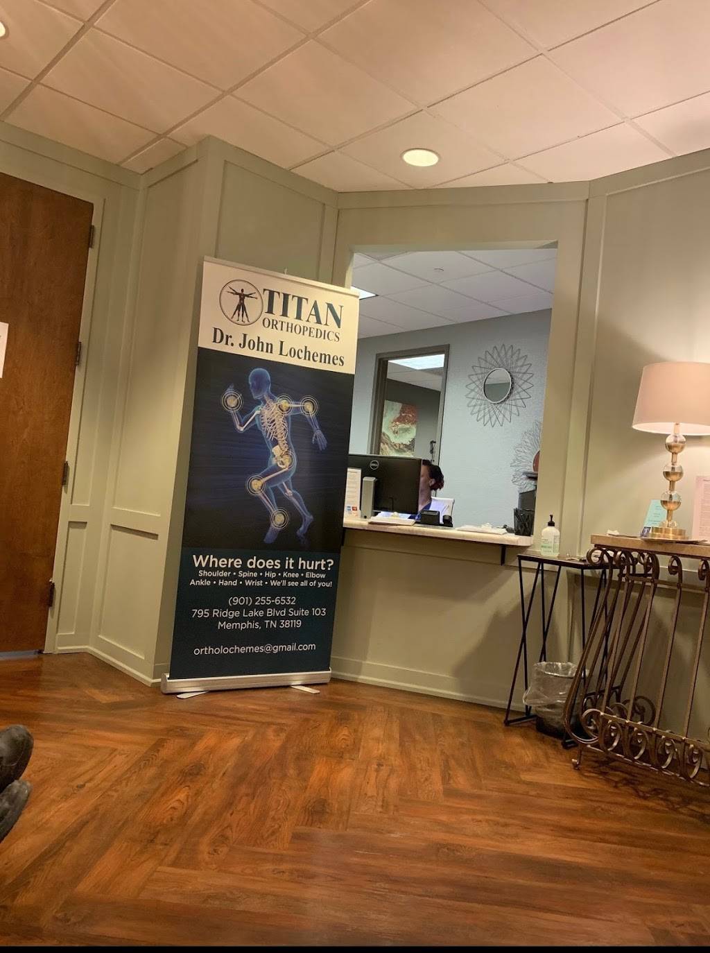 Titan Orthopedics | 795 Ridge Lake Blvd #103, Memphis, TN 38120 | Phone: (901) 255-6532