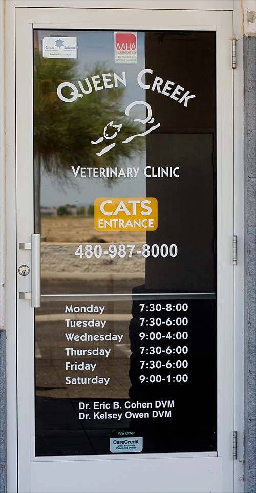 Queen Creek Veterinary Clinic | 20201 E Ocotillo Rd, Queen Creek, AZ 85142, USA | Phone: (480) 987-8000