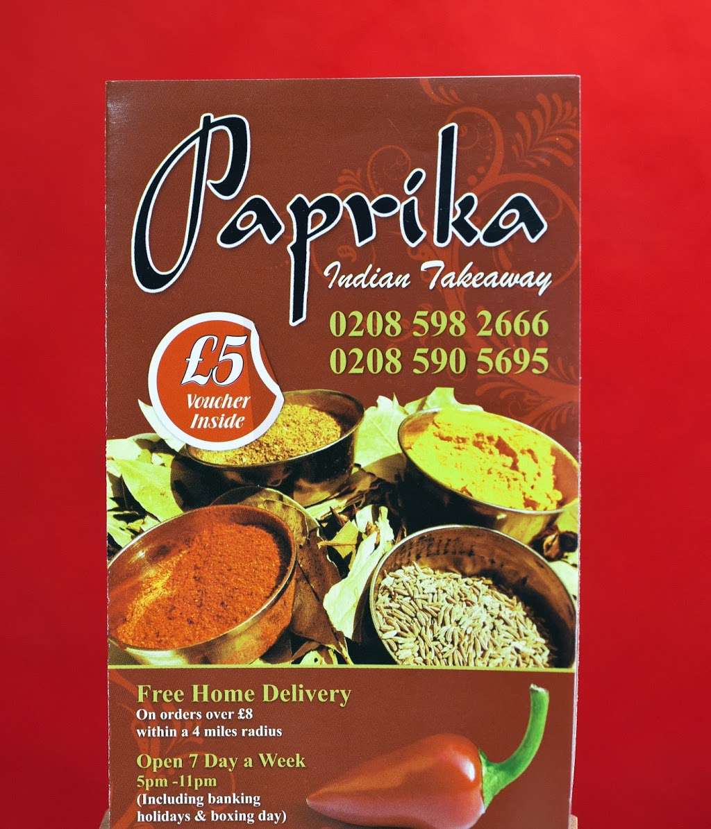 Paprika | 66 High Rd, Dagenham, Romford RM6 6PP, UK | Phone: 020 8598 2666