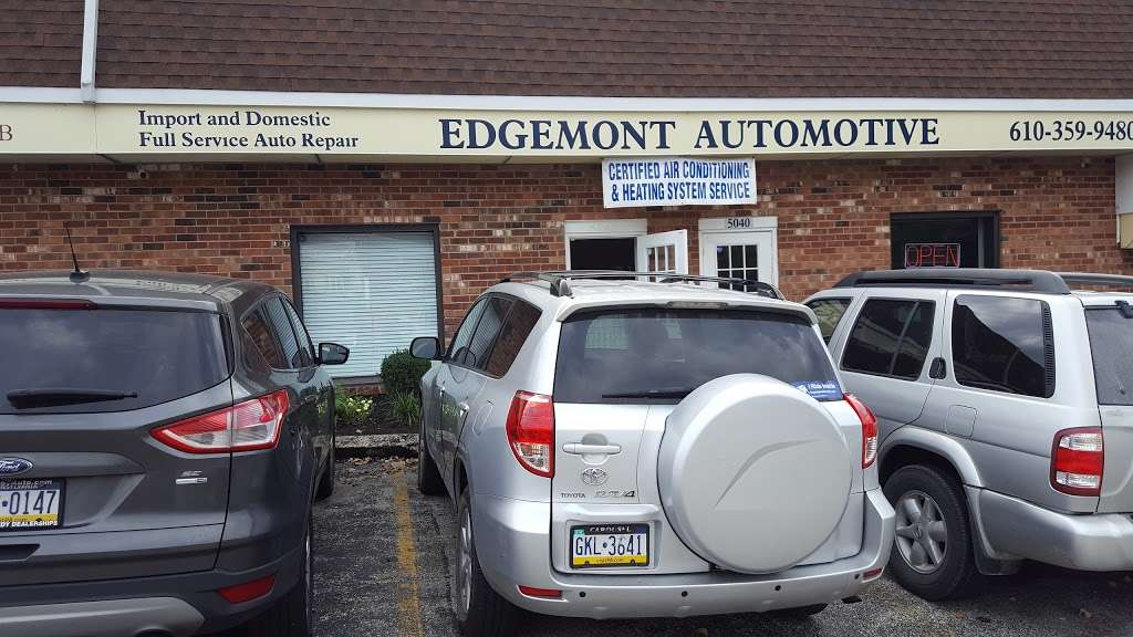 Edgemont Automotive | 5040 West Chester Pike, Newtown Square, PA 19073, USA | Phone: (610) 353-9868