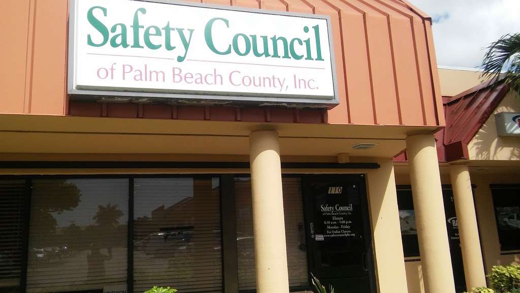 Safety Council of Palm Beach | 4152 W Blue Heron Blvd # 110, Riviera Beach, FL 33404, USA | Phone: (561) 845-8233