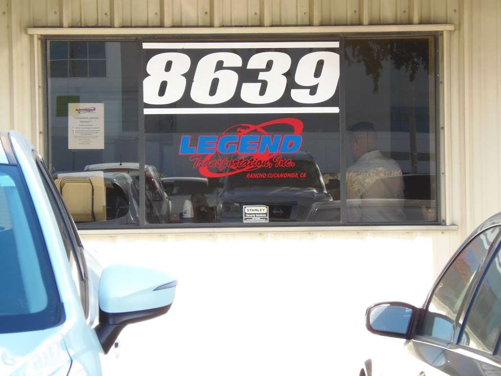 Legend Transportation | 8639 Etiwanda Ave, Rancho Cucamonga, CA 91739, USA | Phone: (855) 210-2300