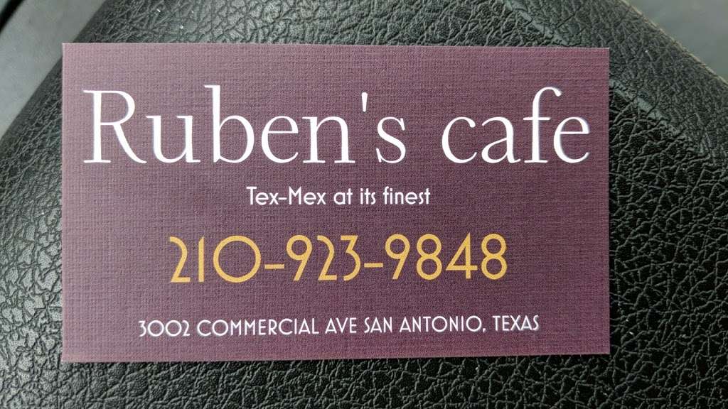 Rubens Cafe | 3002 Commercial Ave, San Antonio, TX 78221, USA | Phone: (210) 923-9848