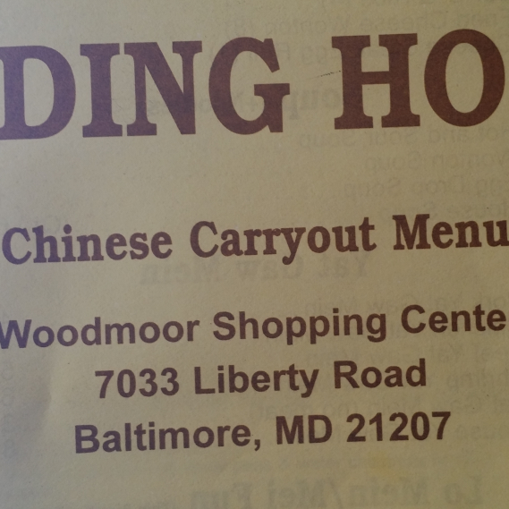 Ding Ho Carry Out | 7033 Liberty Rd, Gwynn Oak, MD 21207 | Phone: (410) 265-1155