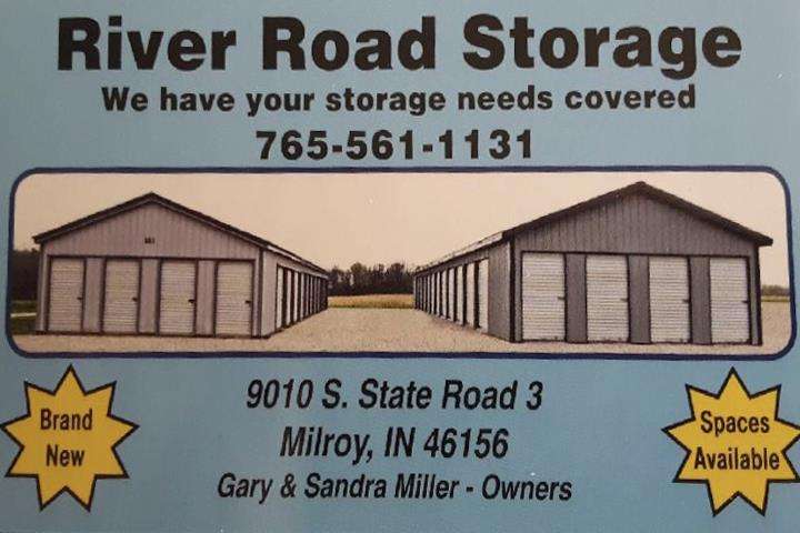 River Road Storage | 9010 IN-3, Milroy, IN 46156, USA | Phone: (765) 561-1131