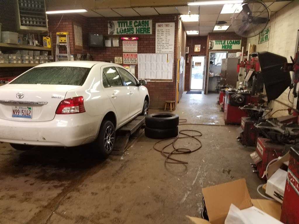 Andys Tire Shop | 4151 W Belmont Ave, Chicago, IL 60641, USA | Phone: (773) 283-3213