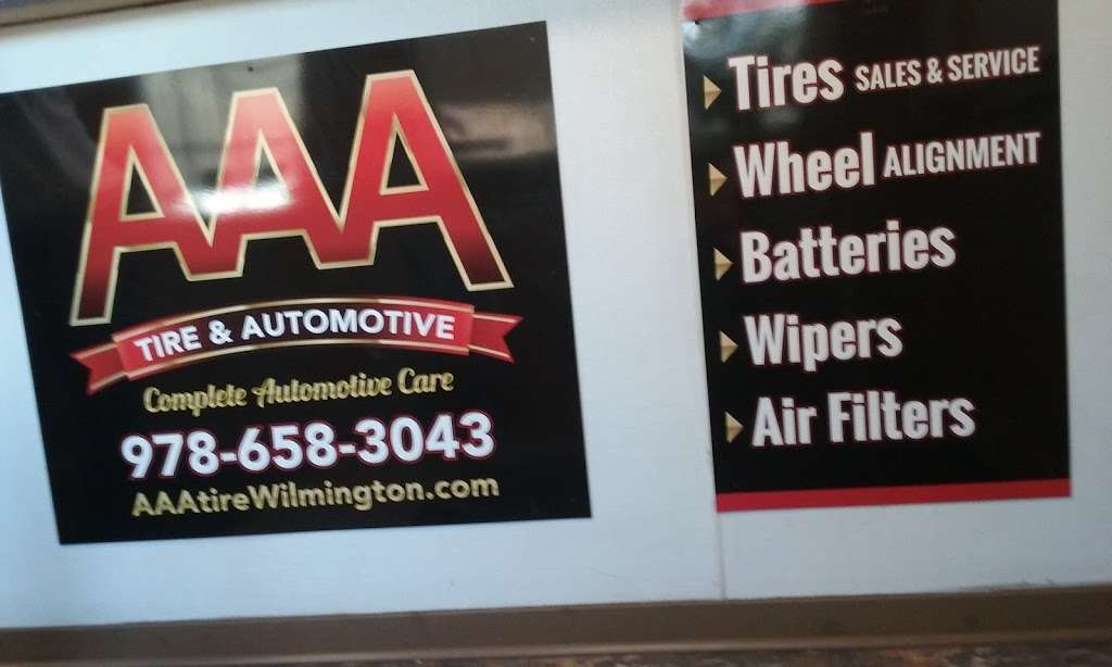 AAA Tire Co | 127 Main St, Wilmington, MA 01887 | Phone: (978) 658-3043