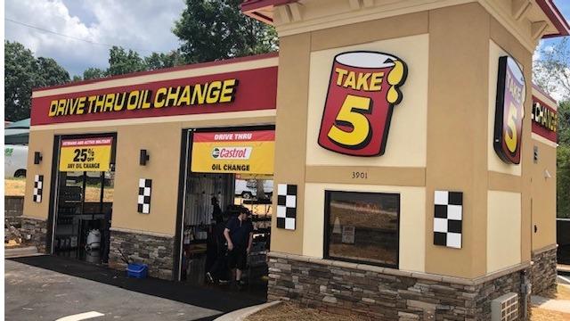 Take 5 Oil Change | 3901 E Franklin Blvd, Gastonia, NC 28056, USA | Phone: (704) 918-1990