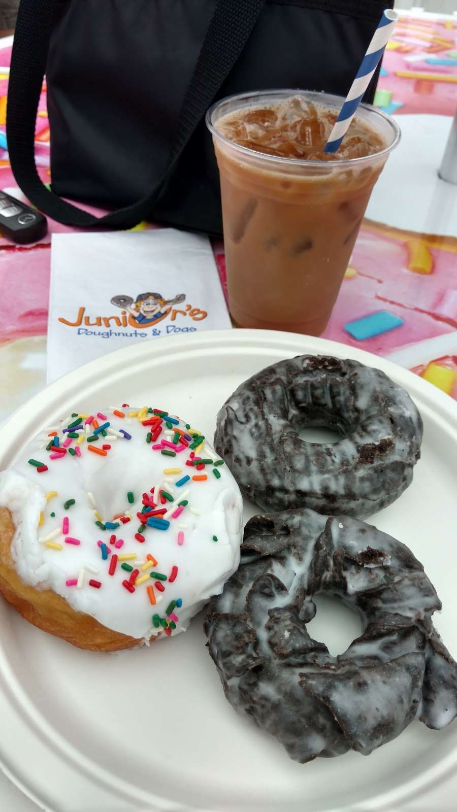 Juniors Donuts & Dogs | 9315 Amherst Ave, Margate City, NJ 08402 | Phone: (609) 289-8219