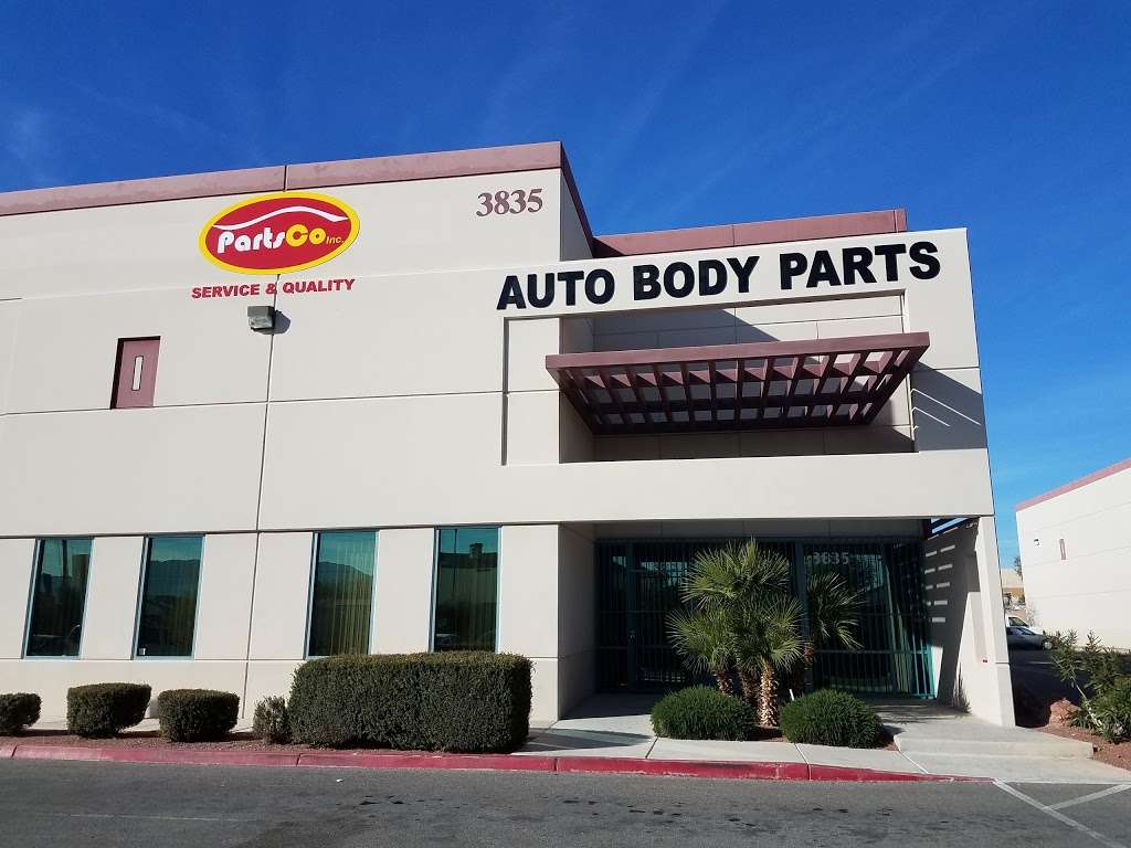 Parts Co Inc. | 3835 N Pecos Rd, Las Vegas, NV 89115, USA | Phone: (702) 998-8888