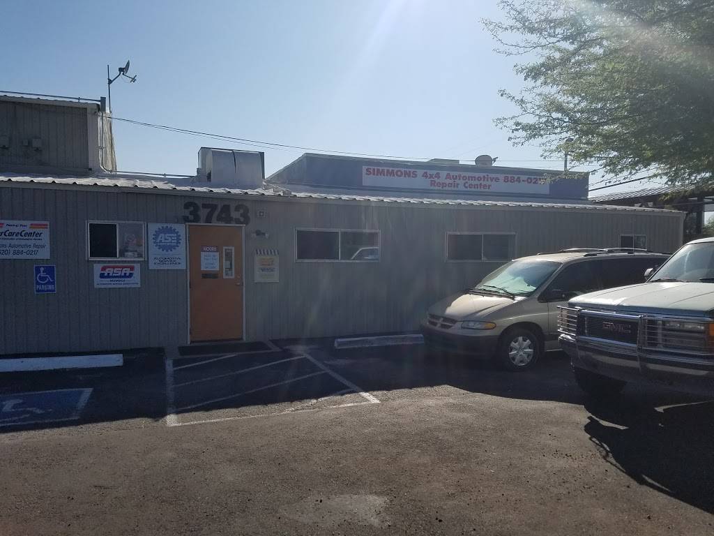Simmons Automotive Repair Center | 3743 S Country Club Rd, Tucson, AZ 85713, USA | Phone: (520) 884-0217