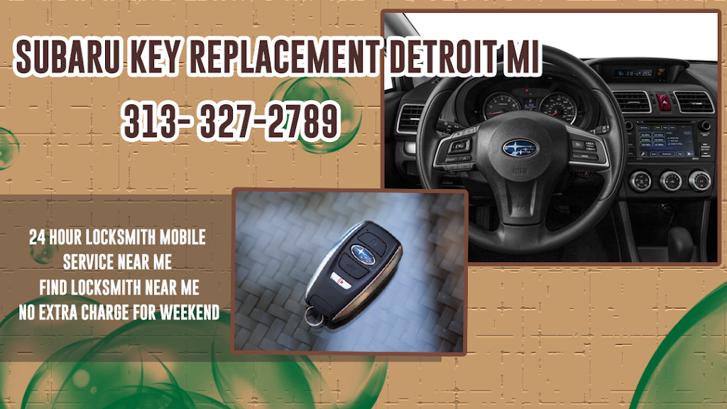 Subaru Key Replacement Detroit MI | 11846 Findlay Ave, Detroit, MI 48205, USA | Phone: (313) 327-2789