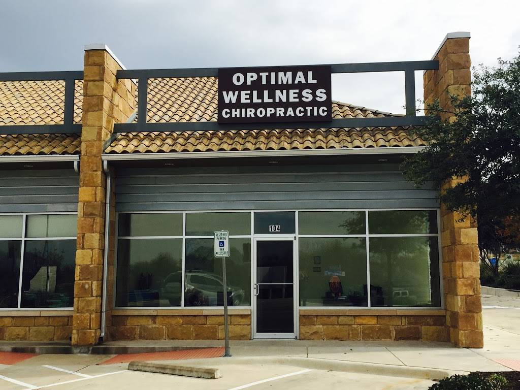 Optimal Wellness Chiropractic | 1315 Grand Ave Pkwy #104, Pflugerville, TX 78660, USA | Phone: (512) 252-2001