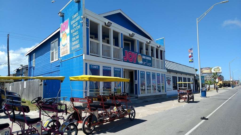 Joy Bike Rental & Gift Shop | 3114 Seawall Blvd, Galveston, TX 77550, USA | Phone: (409) 762-0474